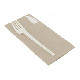Tovagliolo Portaposate di Carta 40x40cm Eco (30 Pezzi)
