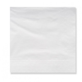 Tovagliolo di Carta 20x20 3 Velis Bianco (100 Pezzi)