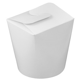 Contenitore di Cibo Bianco 529ml (50 Pezzi)