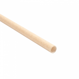 Cannuccia Insaccato Dritta di Carta Kraft Ø6mm 20cm (6000 Pezzi)