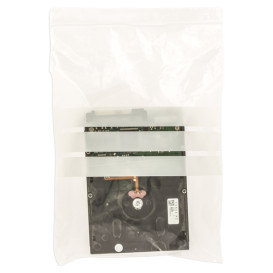 Sacchetti con Chiusura Zip e Bande 18x25cm G-160 (100 Pezzi)
