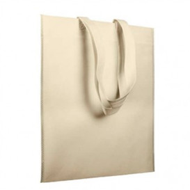 Sacchetto TNT Manico Lungo Crema 38x42cm (25 Pezzi)