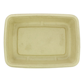 Contenitori Canna da Zucchero PLA 950ml 23x16,5x5cm (75 Pezzi)