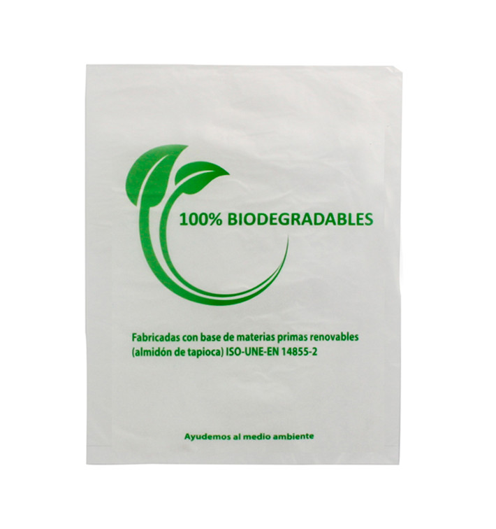 Sacchetti Plastica 100% Biodegradabile 23x30cm (3000 Pezzi) Sacchetti Plastica 100% Biodegradabile 23x30cm (3000 Pezzi)