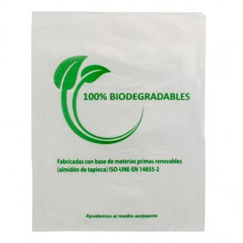 Sacchetti Plastica 100% Biodegradabile 30x40cm (100 Pezzi)