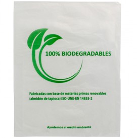 Sacchetti Plastica 100% Biodegradabile 35x48cm (100 Pezzi)
