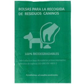 Sacchetto per escrementi per cani 100% bio 20x33cm (3000 Pezzi)