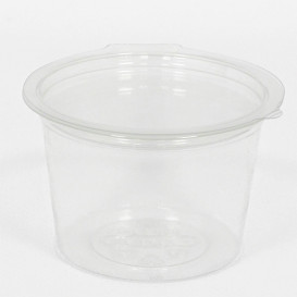 Contenitore Tondo Coperchio APET Transparente 80ml Ø70mm (50 Pezzi)