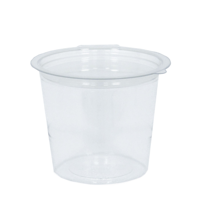 Contenitore Tondo Coperchio APET Transparente 125ml Ø70mm (81 Pezzi) Contenitore Tondo Coperchio APET Transparente 125ml Ø70mm (81 Pezzi)