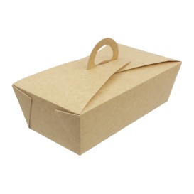 Contenitore di Cibo "Doggy Bag" Kraft 20x10x7cm (20 Pezzi)