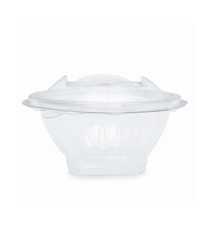 Insalatiera Tondo Coperchio APET Transparente 150ml Ø120mm (21 Pezzi) Insalatiera Tondo Coperchio APET Transparente 150ml Ø120mm (21 Pezzi)