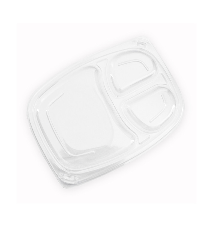 Coperchio OPS Transparente Contenitori 3SC 1050/1250ml 255x189x20mm (20 Pezzi) Coperchio OPS Transparente Contenitori 3SC 1050/1250ml 255x189x20mm (20 Pezzi)