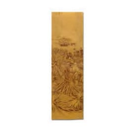 Sacchetto di Carta Kraft 9+5x50cm (100 Pezzi)