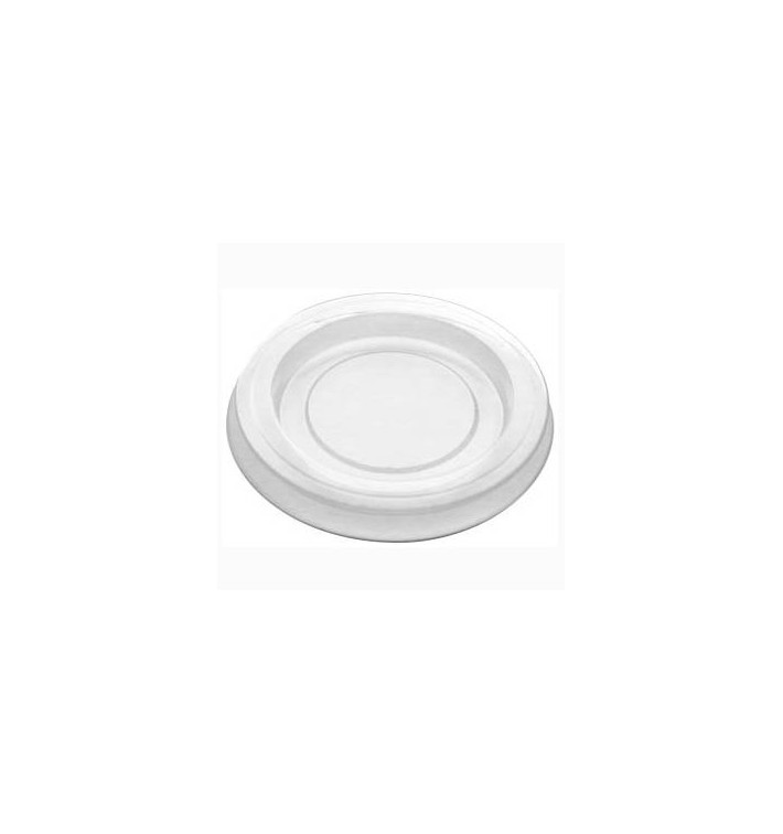 Coperchio Contenitore per Salse PLA Trasparente 30ml (5000 Pezzi) Coperchio Contenitore per Salse PLA Trasparente 30ml (5000 Pezzi)