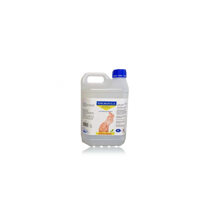 Gel igienico idroalcolico antibatterico 5.000ml (4 Pezzi)