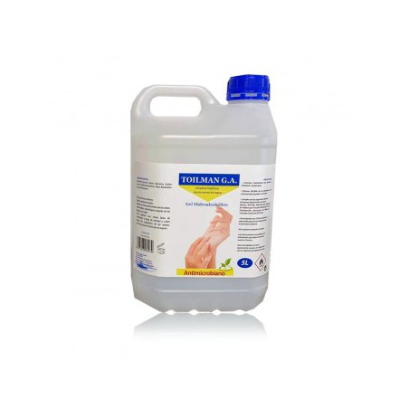 Gel igienico idroalcolico antibatterico 5.000ml (4 Pezzi)