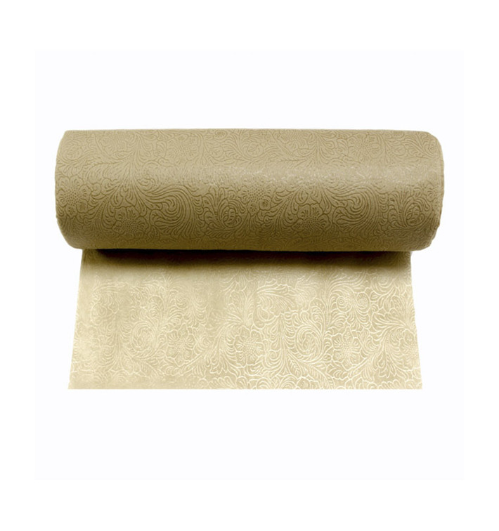 Tovaglia Rotolo Non Tessuto PLUS Beige 1,2x50m P40cm (1 Pezzo) Tovaglia Rotolo Non Tessuto PLUS Beige 1,2x50m P40cm (1 Pezzo)