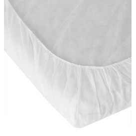 Kit Coprimaterasso + Cuscino in TNT 130x230cm Bianco (100 Pezzi)
