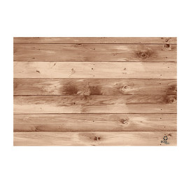 Tovaglietta di Carta 30x40cm Kraft "Legno" 40g (1.000 Pezzi)