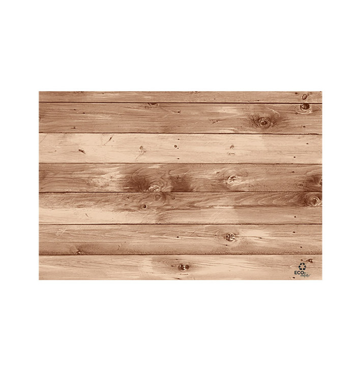 Tovaglietta di Carta 30x40cm Kraft "Legno" 40g (1.000 Pezzi) Tovaglietta di Carta 30x40cm Kraft "Legno" 40g (1.000 Pezzi)