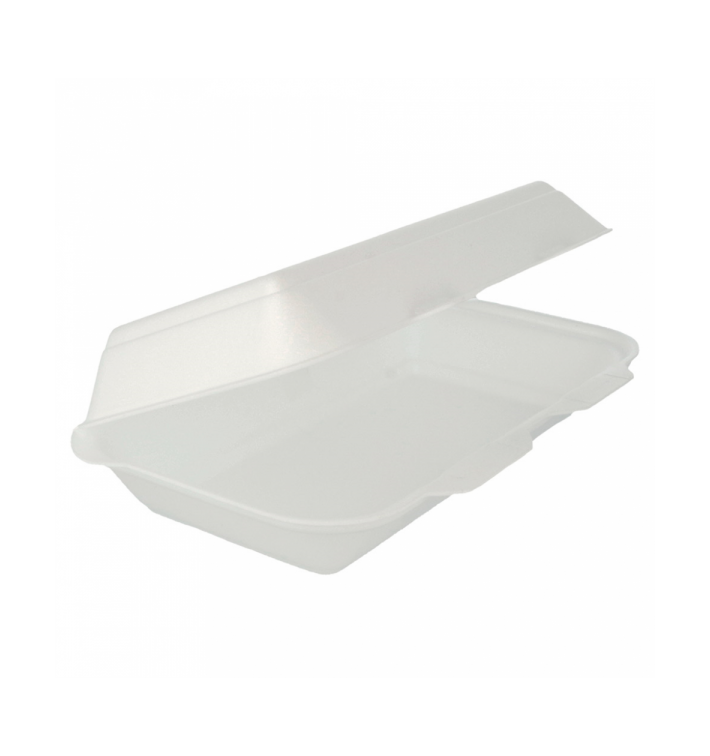 Contenitori Polistirolo LunchBox Bianco 240x155x70mm (125 Pezzi) Contenitori Polistirolo LunchBox Bianco 240x155x70mm (125 Pezzi)