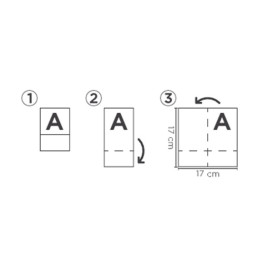 Tovagliolo di Carta Kraft 17x17cm (14.000 Pezzi)