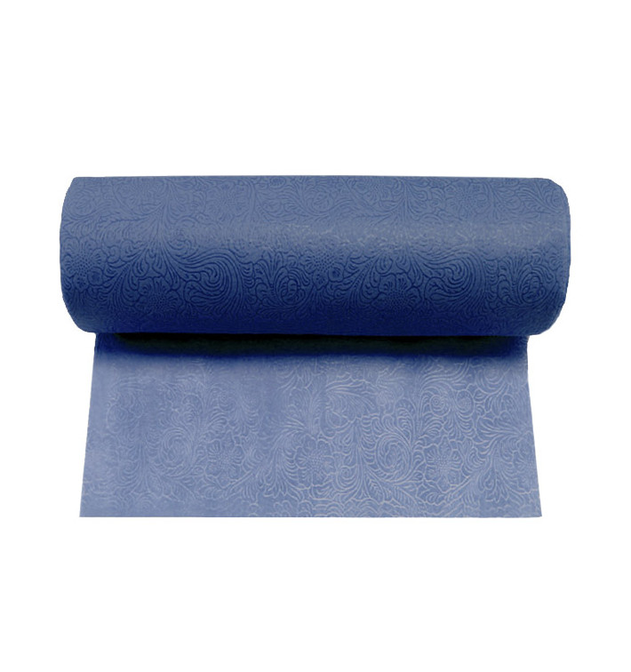 Tovaglia Rotolo Non Tessuto PLUS Blu 1,2x45m P40cm (6 Pezzi) Tovaglia Rotolo Non Tessuto PLUS Blu 1,2x45m P40cm (6 Pezzi)