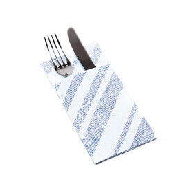 Tovagliolo Portaposate di Carta 40x40cm Barlovento (960 Pezzi)