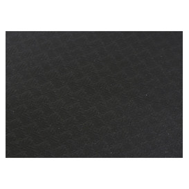 Tovaglia di Carta Taglio 1,2x1,2 Nero 40g (300 Pezzi)