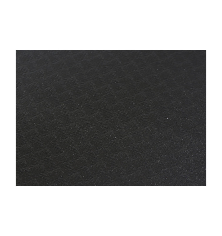 Tovaglia di Carta Taglio 1,2x1,2 Nero 40g (300 Pezzi)