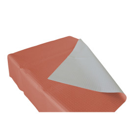 Tovaglia di Carta Taglio 1,2x1,2 Metro Salmone 40g (300 Pezzi)