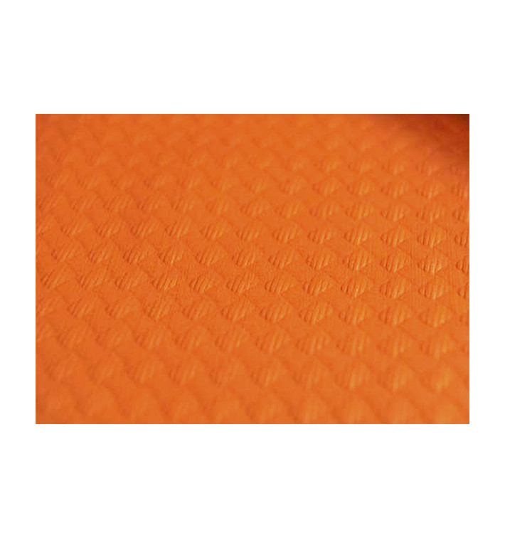 Tovaglia di Carta Taglio 1,2x1,2 Metro Arancione 40g (300 Pezzi) Tovaglia di Carta Taglio 1,2x1,2 Metro Arancione 40g (300 Pezzi)