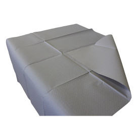 Tovaglia di Carta Taglio 1,2x1,2 Metro Grigio 40g (300 Pezzi)