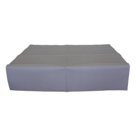 Tovaglia di Carta Taglio 1,2x1,2 Metro Grigio 40g (300 Pezzi)