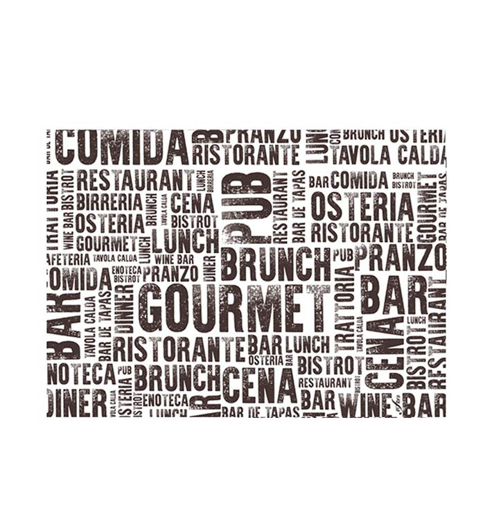 Tovaglietta di Carta 30x40cm "Gourmet" 40g (1.000 Pezzi) Tovaglietta di Carta 30x40cm "Gourmet" 40g (1.000 Pezzi)