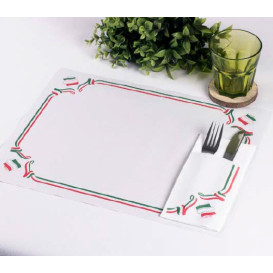 Tovaglietta di Carta 30x40cm "Italia" 40g (1.000 Pezzi)