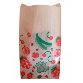 Sacchetto di Carta per Frutta 18+10x28cm (100 Pezzi)