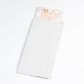 Busta per Posate Bianco 11x24cm (1000 Pezzi)
