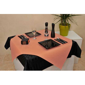 Tovaglia di Carta Taglio 1x1 Metro Salmone 40g (400 Pezzi)
