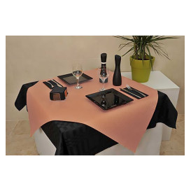Tovaglia di Carta Taglio 1,2x1,2 Metro Salmone 40g (300 Pezzi)