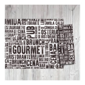 Tovaglietta di Carta 30x40cm "Gourmet" 40g (1.000 Pezzi)