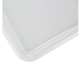 Vassoio Plastica RPET Trasparente 35x24cm (50 Pezzi)