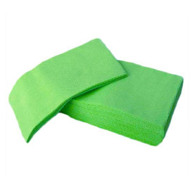 Tovagliolo di Carta 1/8 40x40cm Verde Punta-Punta (50 Pezzi)