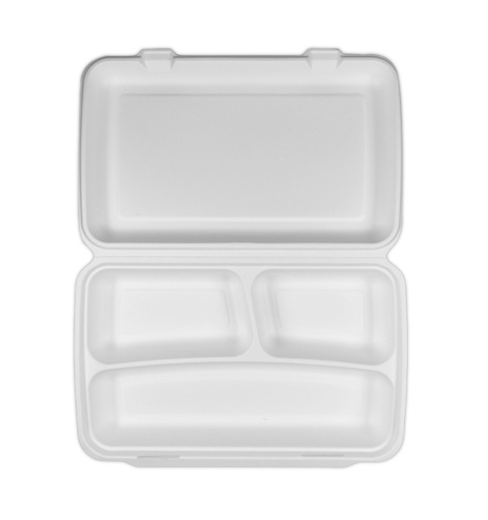 Contenitori Canna Zucchero Bianco 3S 380x483x61,5mm (50 Pezzi) Contenitori Canna Zucchero Bianco 3S 380x483x61,5mm (50 Pezzi)