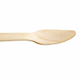 Mini Cucchiaio di Legno Verniciato 9,6m (100 Pezzi)
