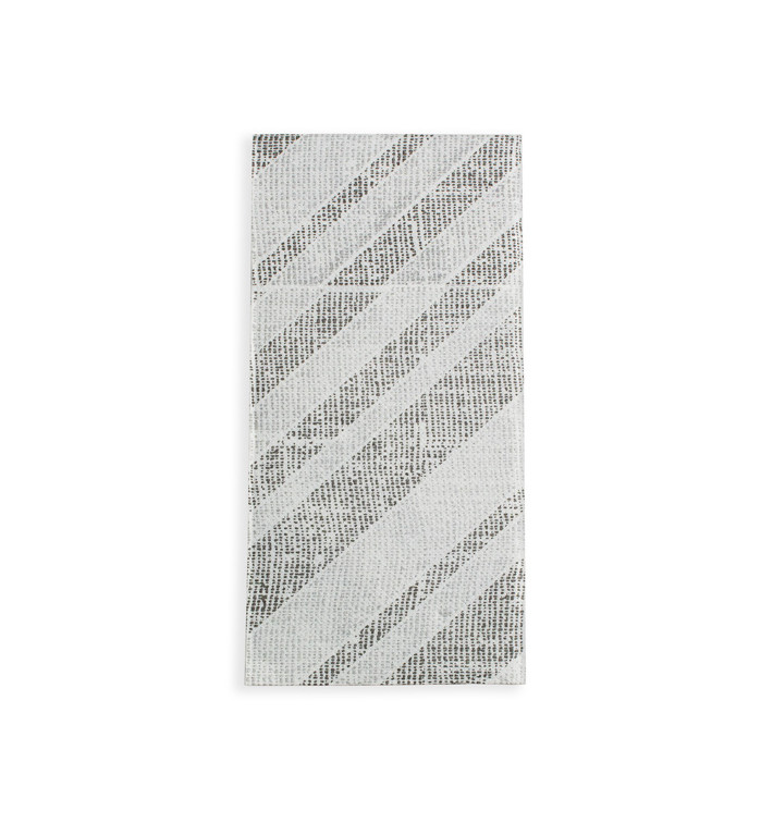 Tovagliolo Portaposate di Carta 40x40cm Barlovento Nero (30 Pezzi) Tovagliolo Portaposate di Carta 40x40cm Barlovento Nero (30 Pezzi)