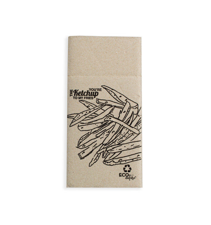 Tovagliolo Portaposate di Carta 40x40cm Burguer (30 Pezzi) Tovagliolo Portaposate di Carta 40x40cm Burguer (30 Pezzi)