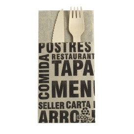 Tovagliolo Portaposate di Carta 40x40cm Gourmet (960 Pezzi)
