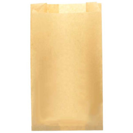 Sacchetto per Hamburger Antigrasso Kraft 14+7x24cm (1000 Pezzi)