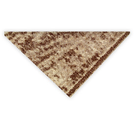 Tovagliolo di Carta "Legno" Kraft Punta-Punta 40x40cm (50 Pezzi)